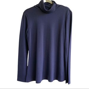 Isaac Mizrahi Live long sleeve turtleneck shirt Shirt